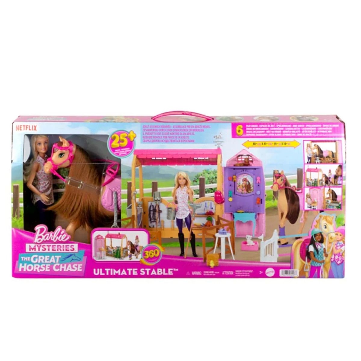 BARBIE - Barbie Set de Juego Establo de los Sueños