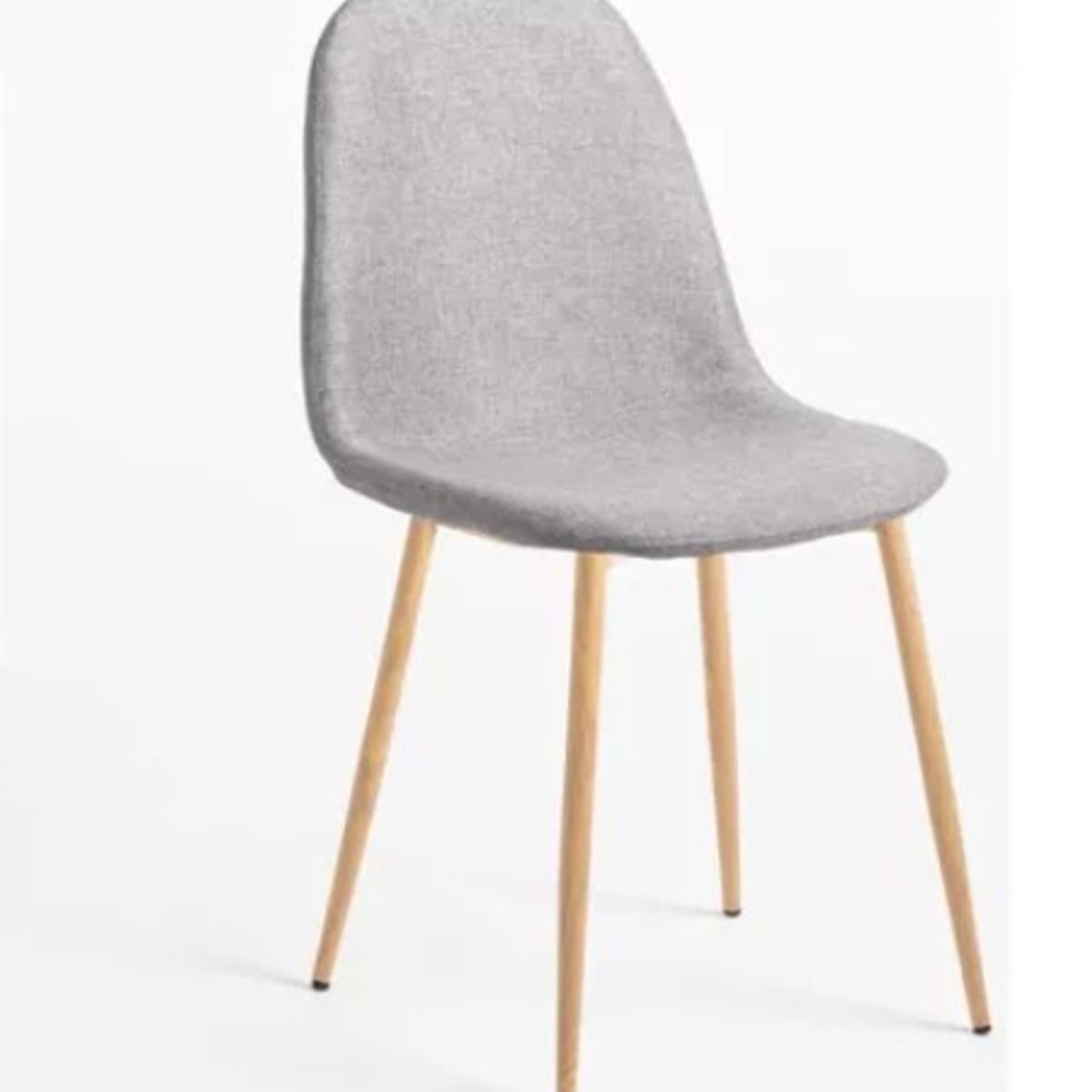 GENERICO - Pack de 2 Silla de Comedor Trendy Top Gris