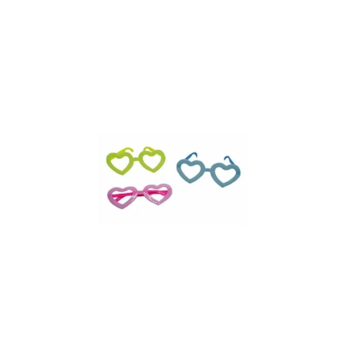 GENERICO - Lentes Para Fiesta Fluor 6pcs