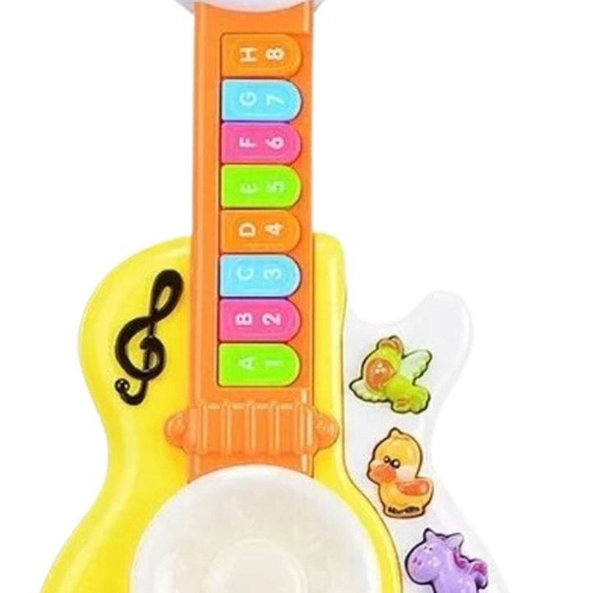 IMPORTCLICK - Guitarra Didáctica Juguete Musical Bebe Jirafa Luces Sonido IMPORTCLICK