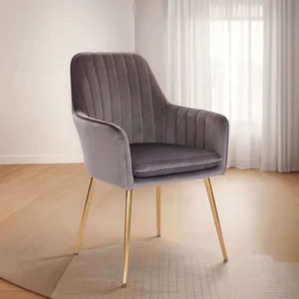 HABITA2 CHILE - PACK 2 SITIAL POLTRONA CAFÉ LINEAL GOLD