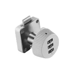 GENERICO - Cerradura Con Clave Para Mueble Cajon Puerta Hasta 20mm