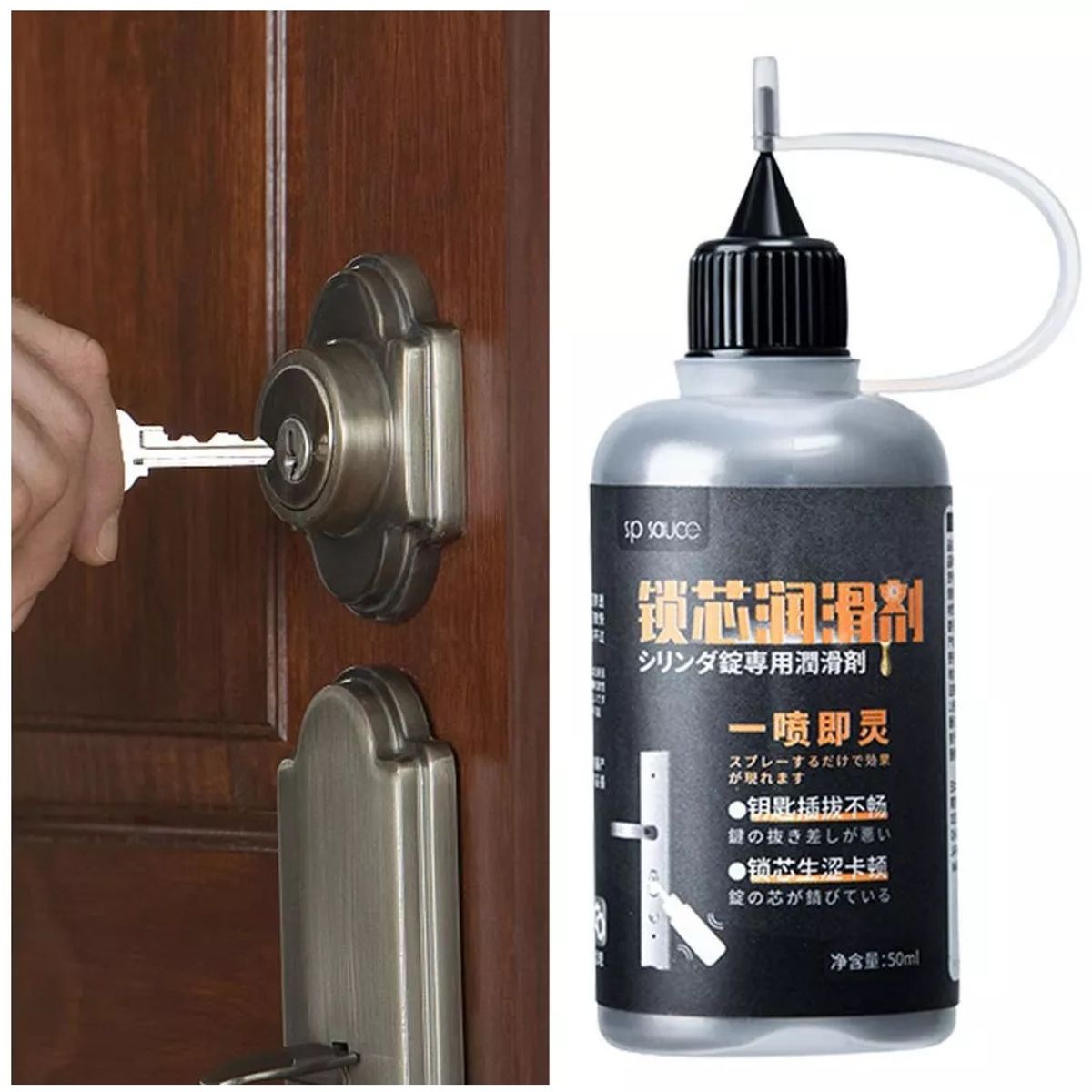 GENERICO - Lubricante Para Cerradura Grafito Mantiene Y Lubrica