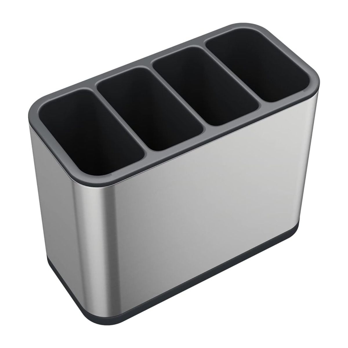 IMPORTCLICK - Escurridor Cubierto Utensilios Cocina Acero Inoxidable 4 Espacios
