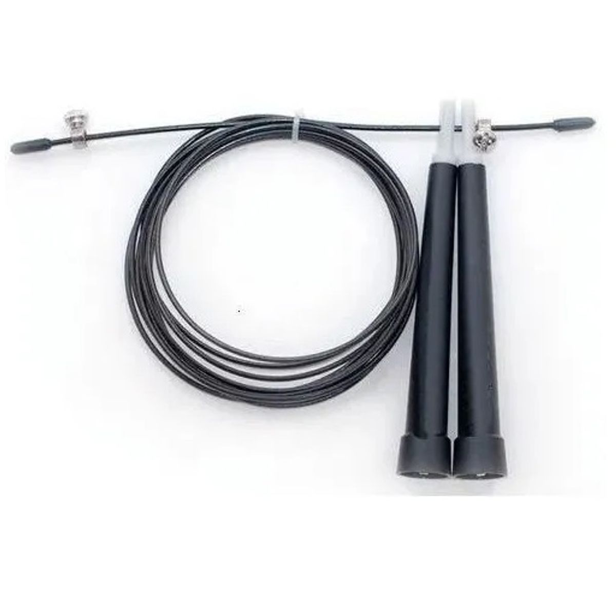 GENERICO - Cuerda De Salto Velocidad Crossfit 3 Metros Color Negro