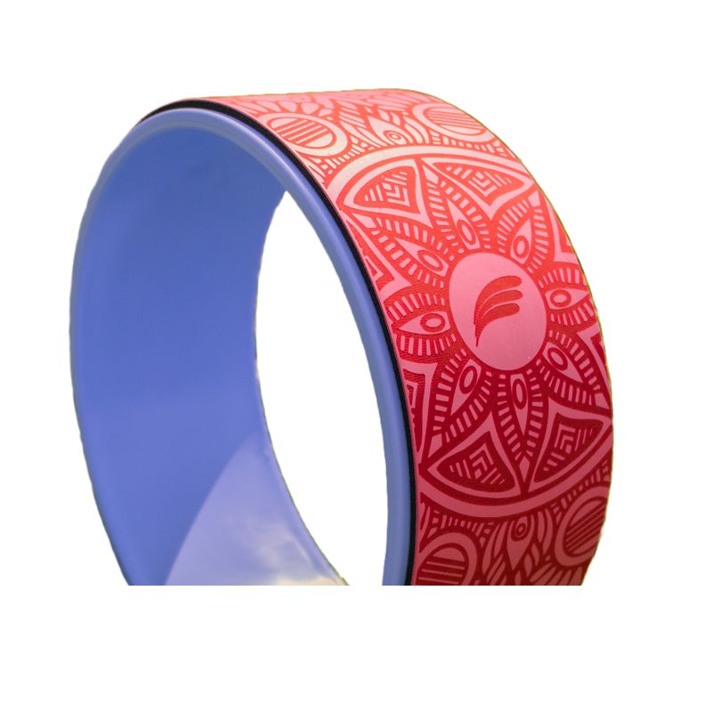 GENERICO - Rueda Aro De Apoyo Yoga 33 cm Color Rosado