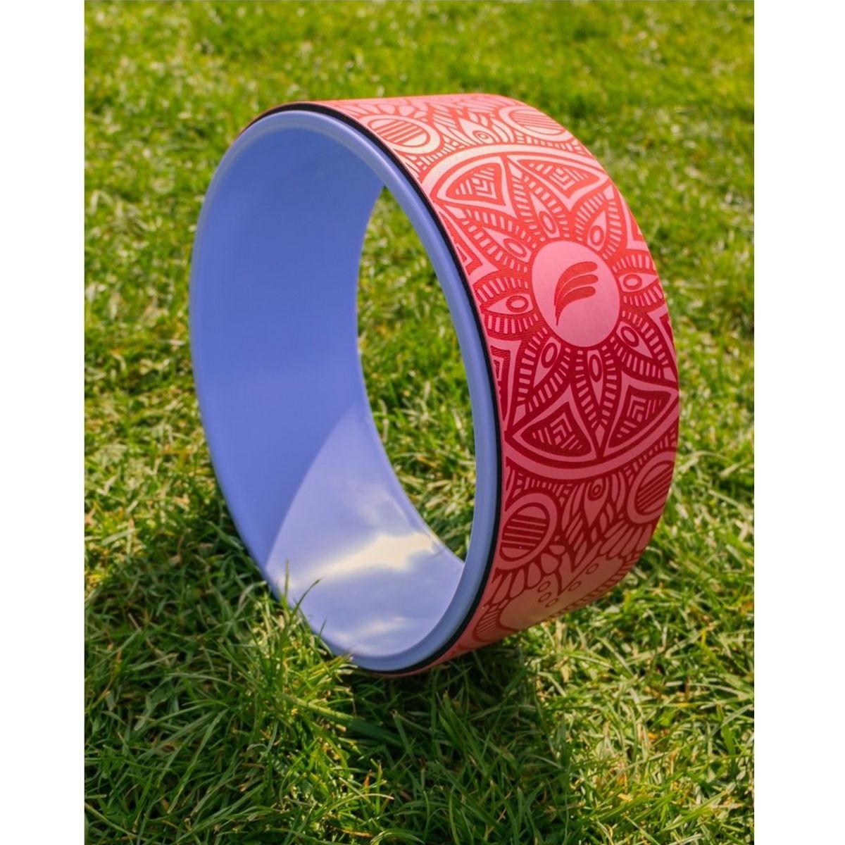 GENERICO - Rueda Aro De Apoyo Yoga 33 cm Color Rosado