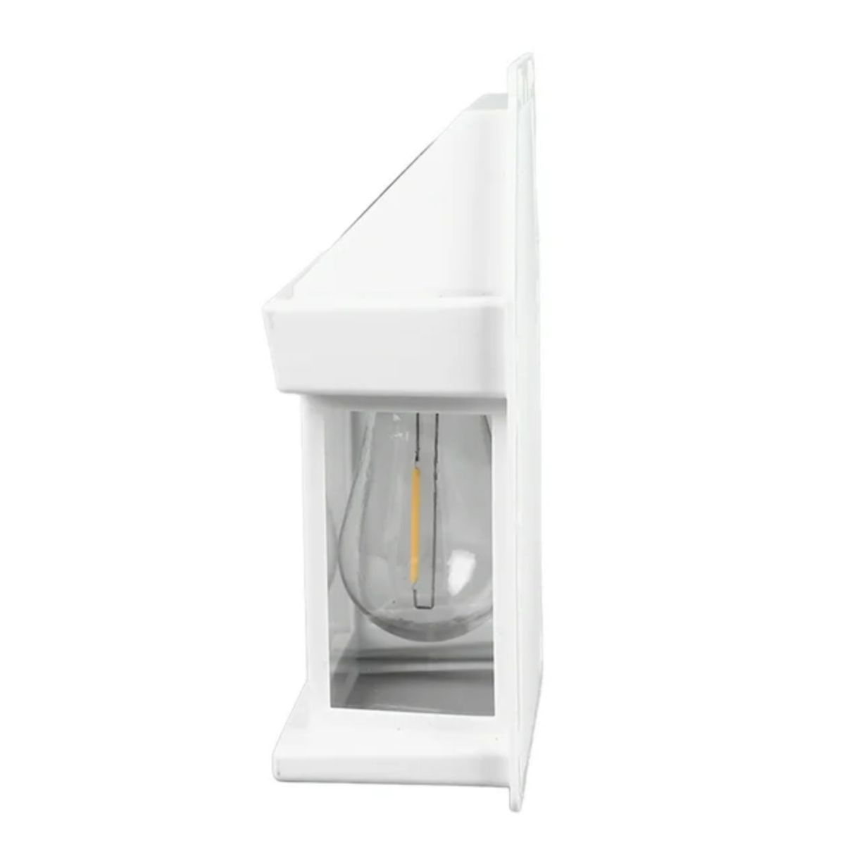 IMPORTCLICK - Farol Foco Solar Pared Sensor Movimiento 32 V Luz Cálida Blanco
