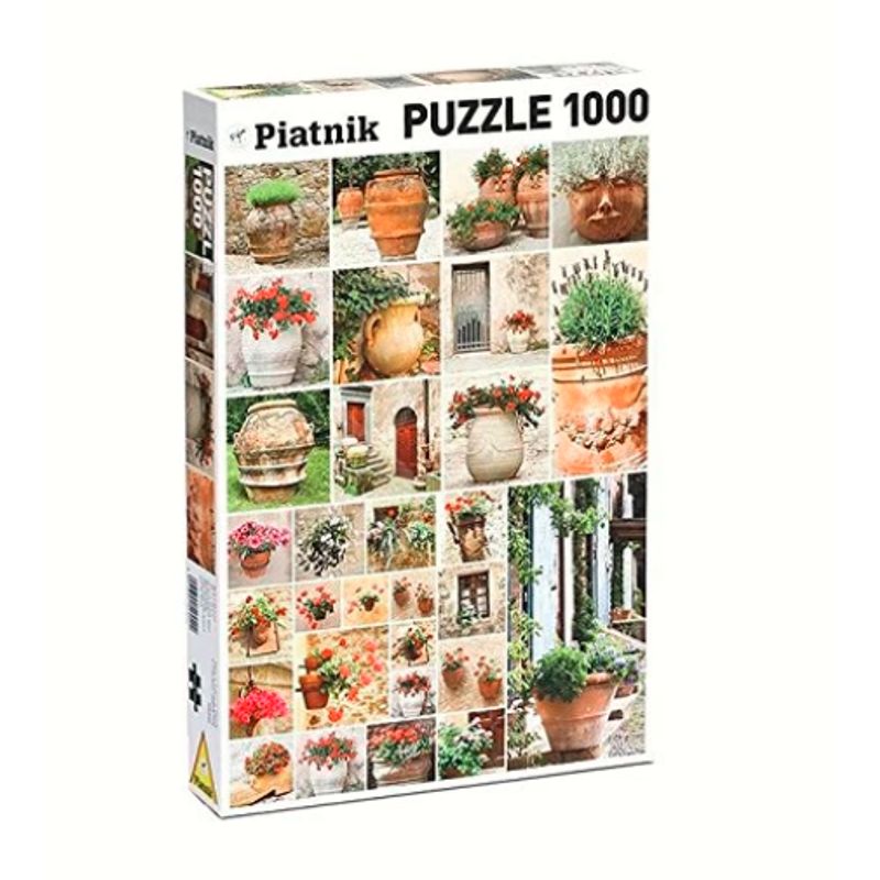 PIATNIK - Puzzle 2D Jarrones de Flores Marca Piatnik