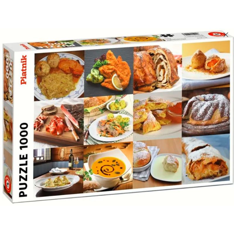 PIATNIK - Puzzle 2D comida tipica Austriaca Marca Piatnik
