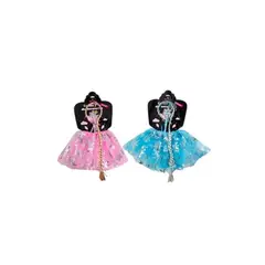 GENERICO - Conjunto Frozen 2pcs Trenza y Falda Color Aleatorio