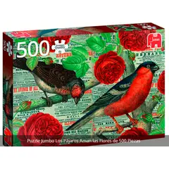 JUMBO - Puzzle 2D Los Pajaros Aman las Flores Marca