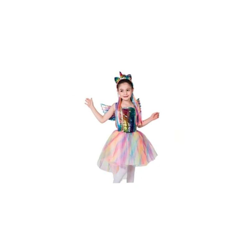 GENERICO - Conjunto De Unicornio Colorido 3pcs 130cm