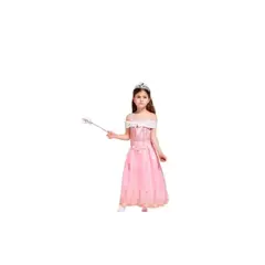 GENERICO - Vestido Princesa Rosa 1pcs 120cm