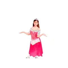 GENERICO - Vestido Princesa fucsia 1pcs120cm