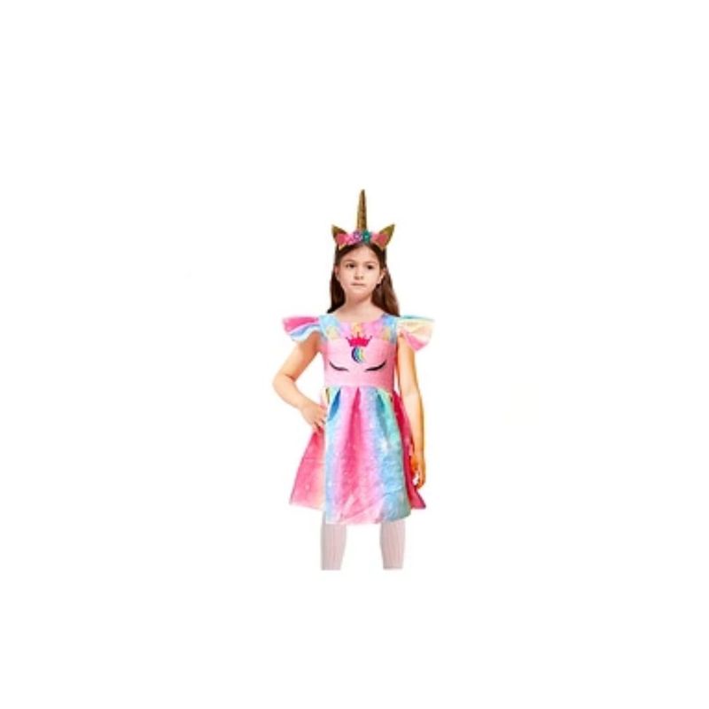 GENERICO - Vestido De Unicornio 2pcs 120cm