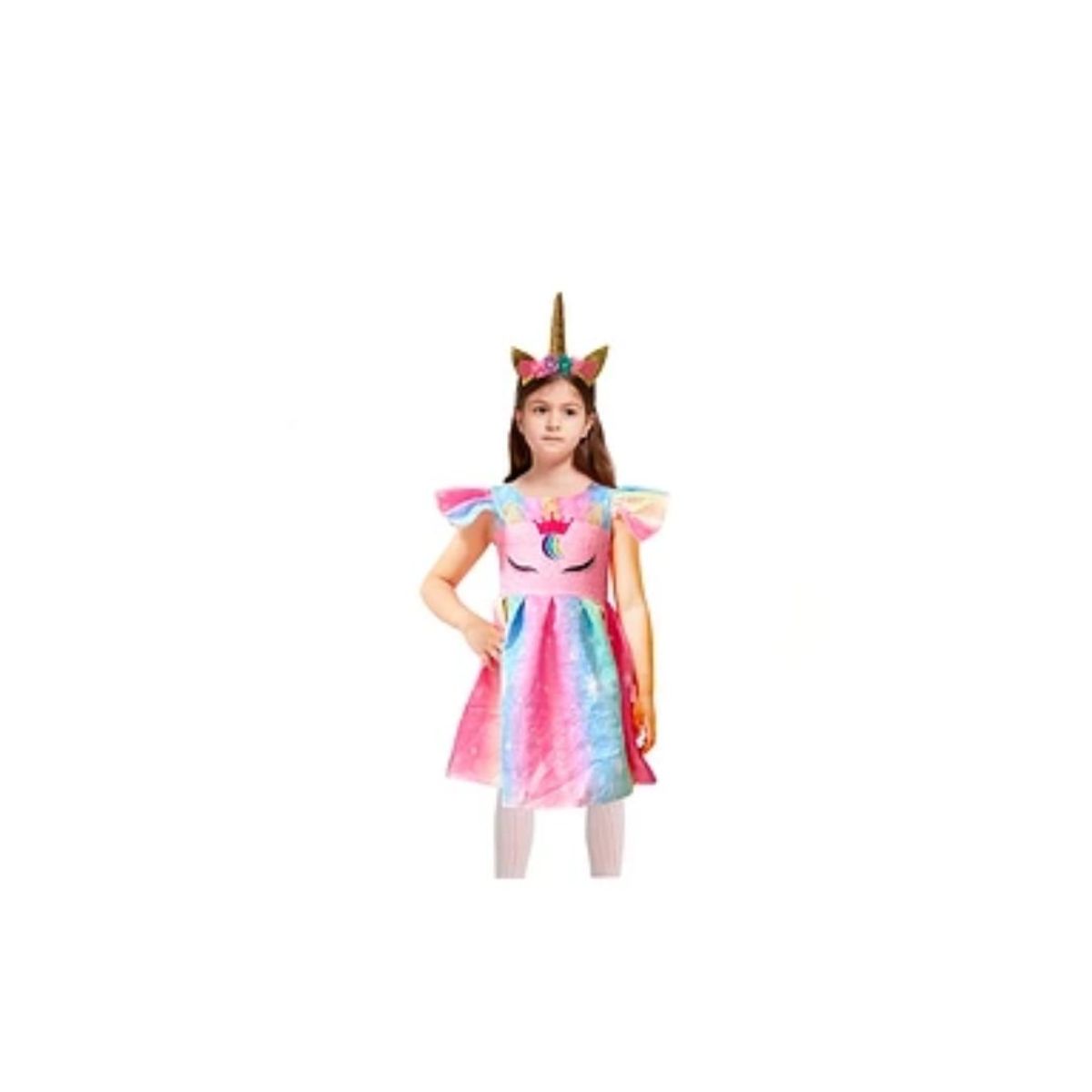 GENERICO - Vestido De Unicornio 2pcs 130cm