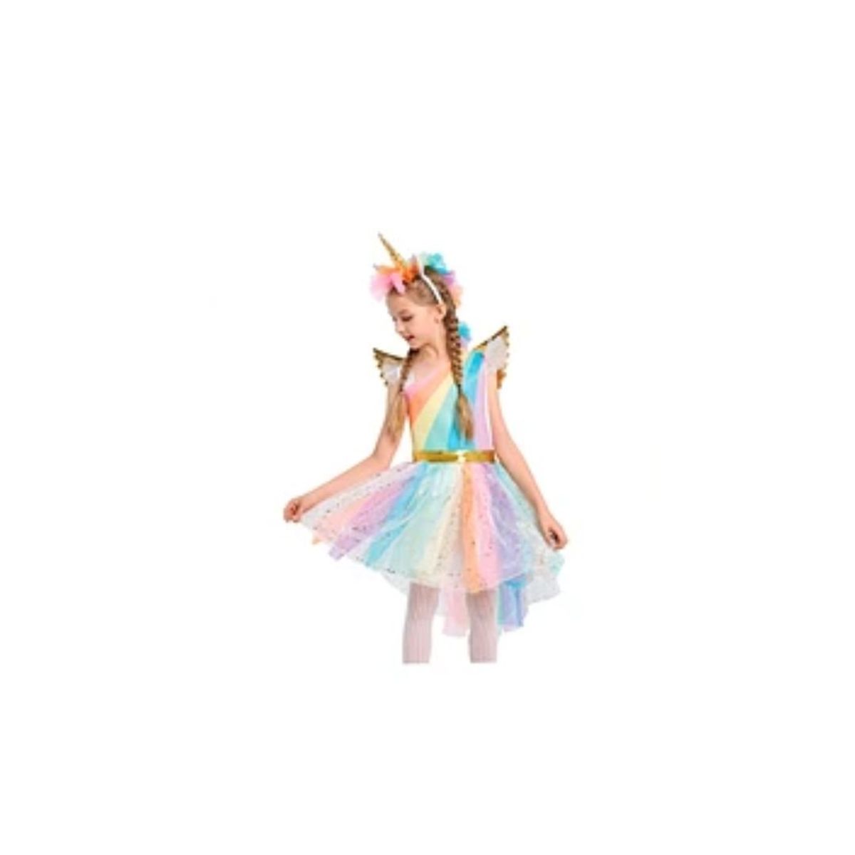 GENERICO - Vestido De Unicornio 3pcs 140cm