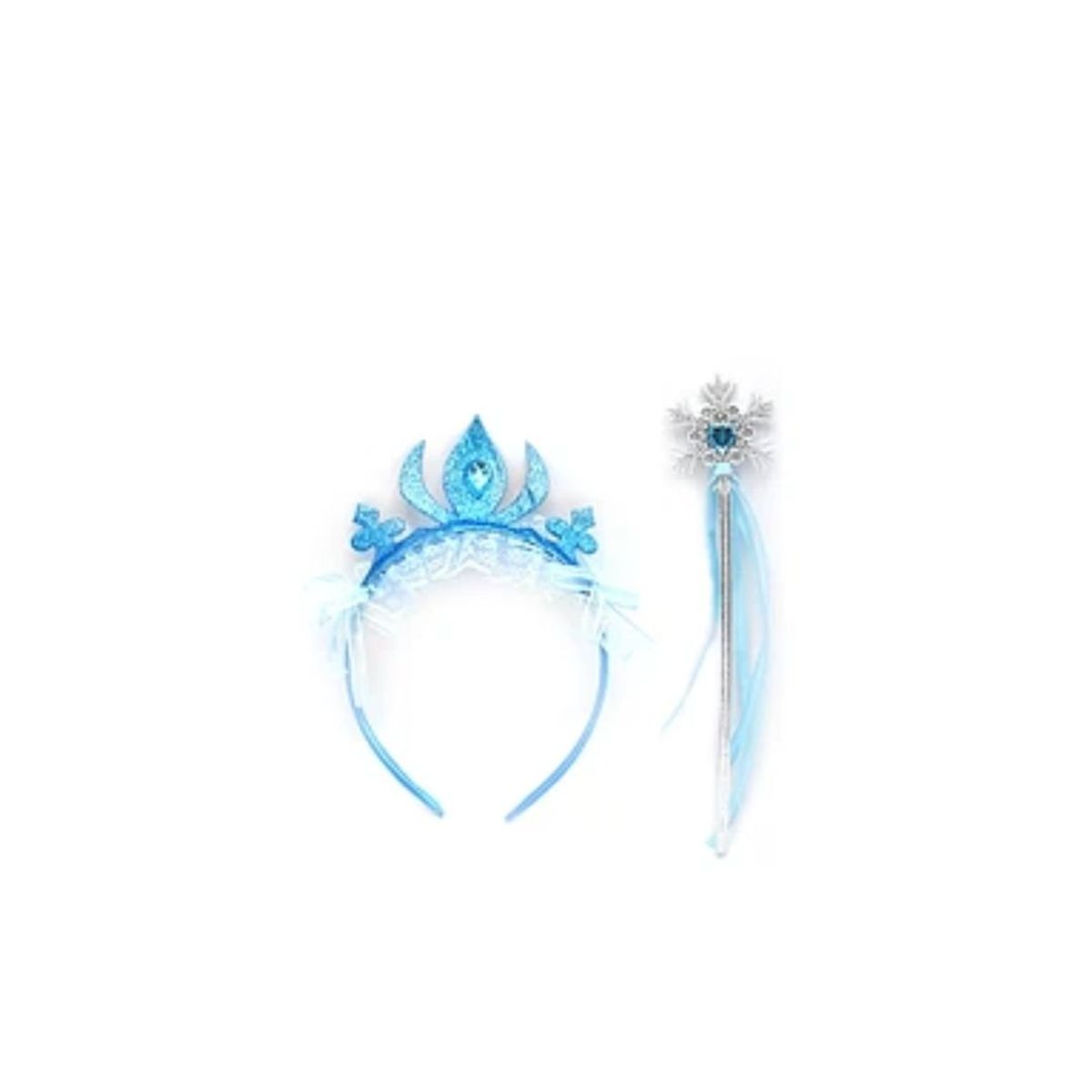 GENERICO - Conjunto De Cintillo y Varita De Hada Frozen