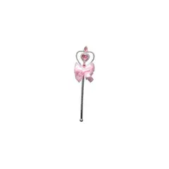 GENERICO - Varita De Hadas Con Diamante Rosa 7x30cm