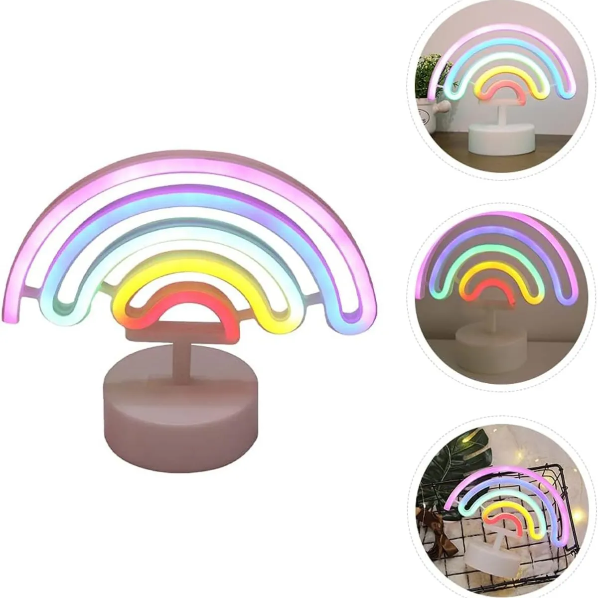 GENERICO - Lámpara  De Mesa Luz Led RGB