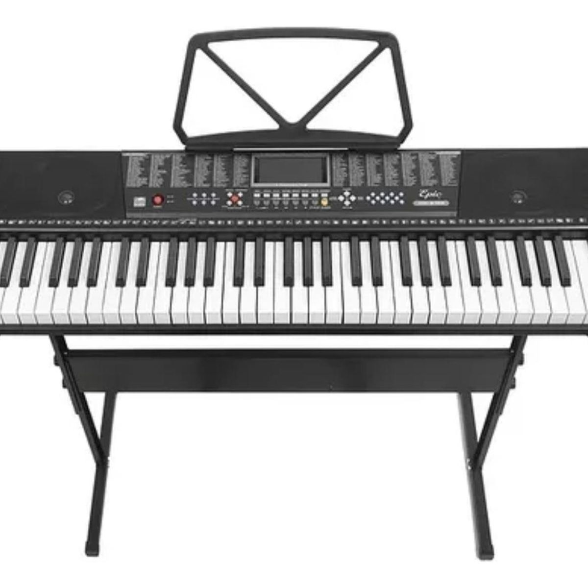 IMPORTCLICK - Teclado Piano Electrónico Musical 61 Teclas + Funda + Atril