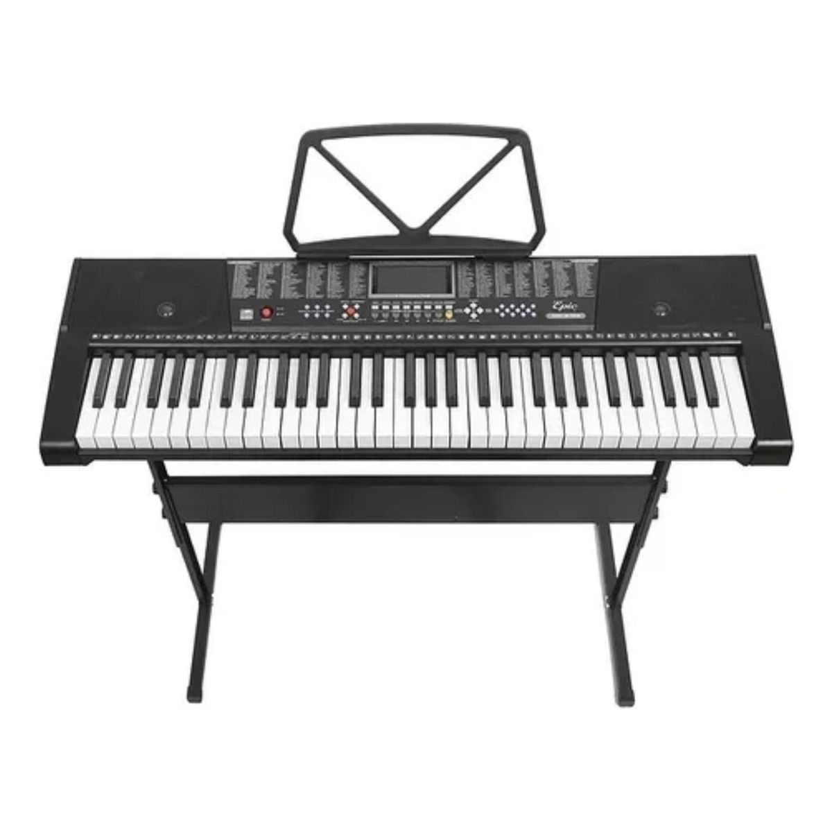 IMPORTCLICK - Teclado Piano Electrónico Musical 61 Teclas + Funda + Atril