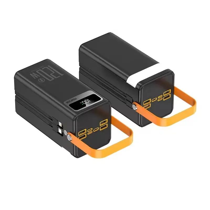 GENERICO - Batería Externa Portátil de 60000mAh  Carga Rápida y Protección