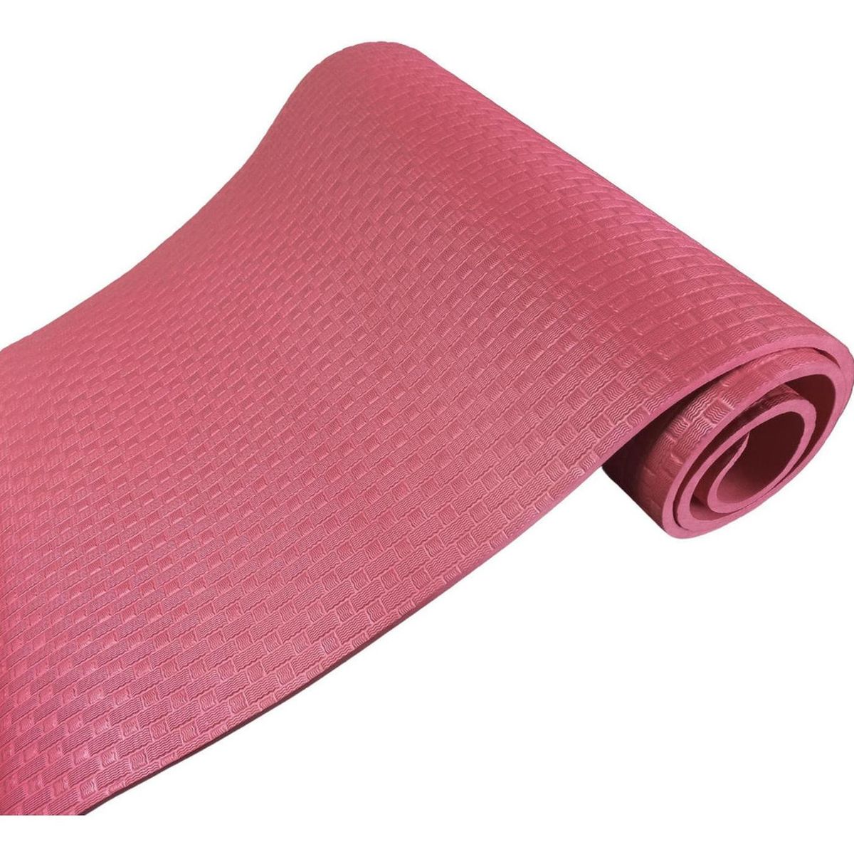IMPORTCLICK - Mat Alfombrilla Yoga Pilates Ejercicio 8 MM Rojo