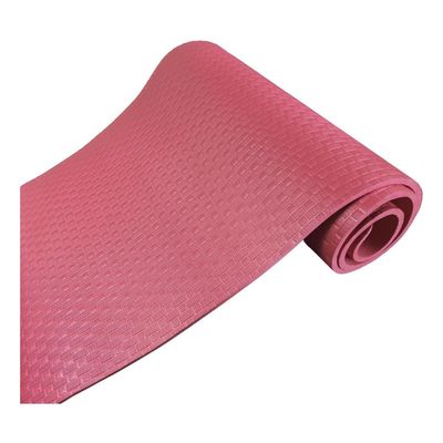 Imagen 2 del producto Mat Alfombrilla Yoga Pilates Ejercicio 8 MM Rojo