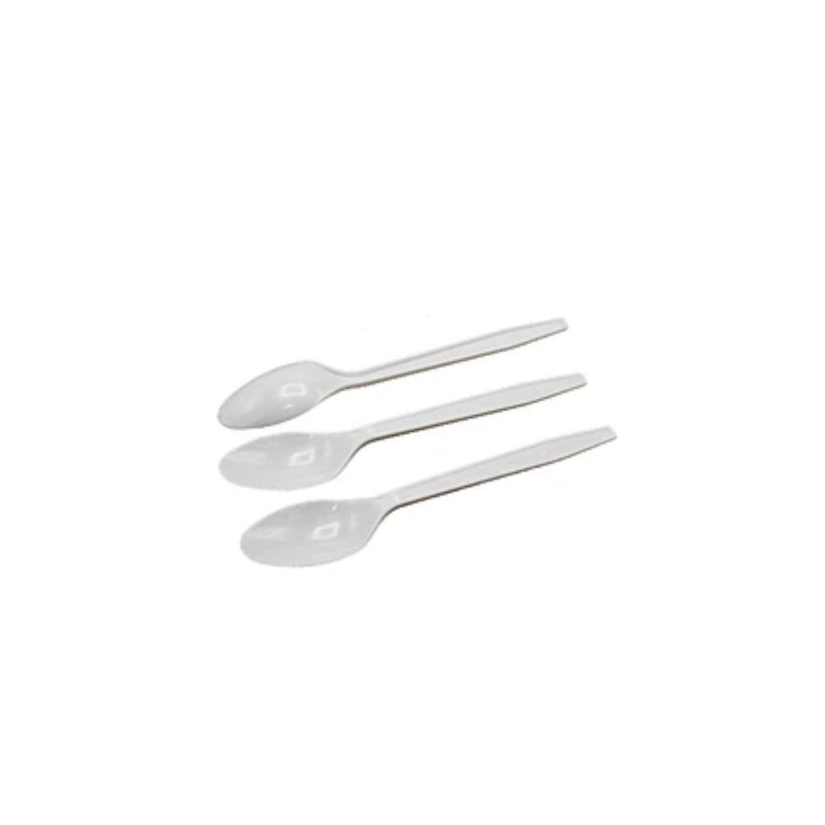 GENERICO - Cucharillas Blancas 12pcs
