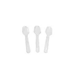 GENERICO - Mini Cucharas Transparentes Para Postre 30pcs