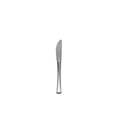 GENERICO - Cuchillo Plástico Plateado Oscuro 20cm