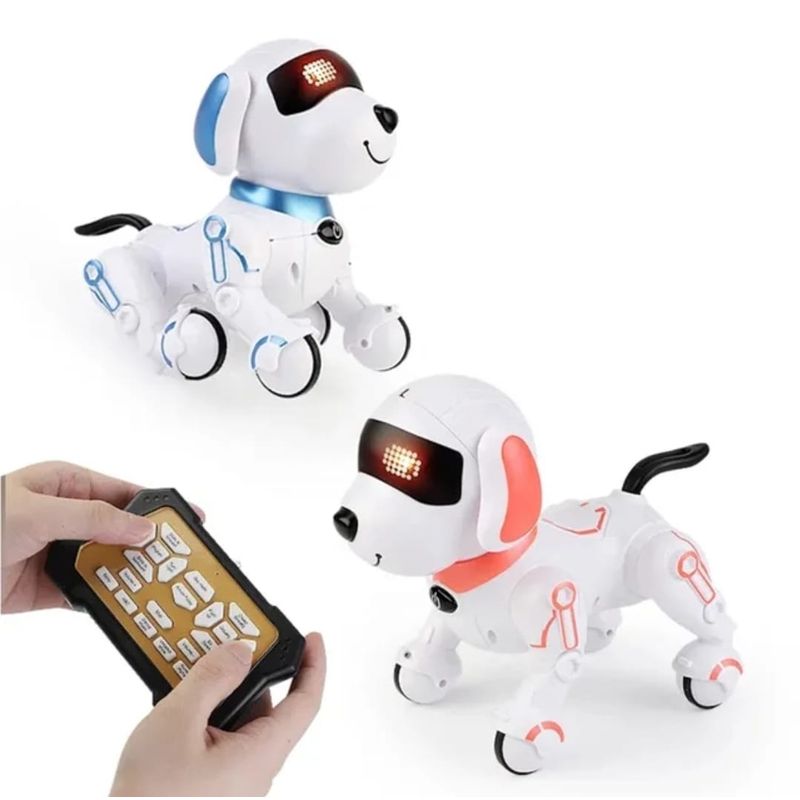 GENERICO - Perro Robot Control Remoto Inteligente Dog Baila Rosado