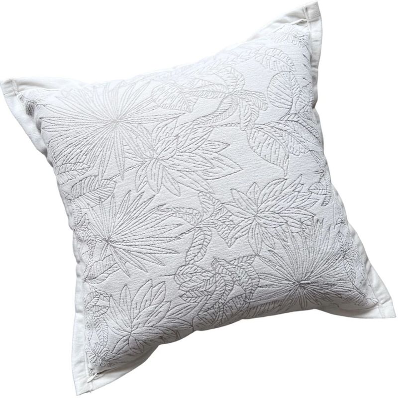 MANDIRHOME - Funda Cojín Terciopelo Pestaña Paris Cuadrada