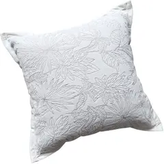 MANDIRHOME - Funda Cojín Terciopelo Pestaña Paris Cuadrada