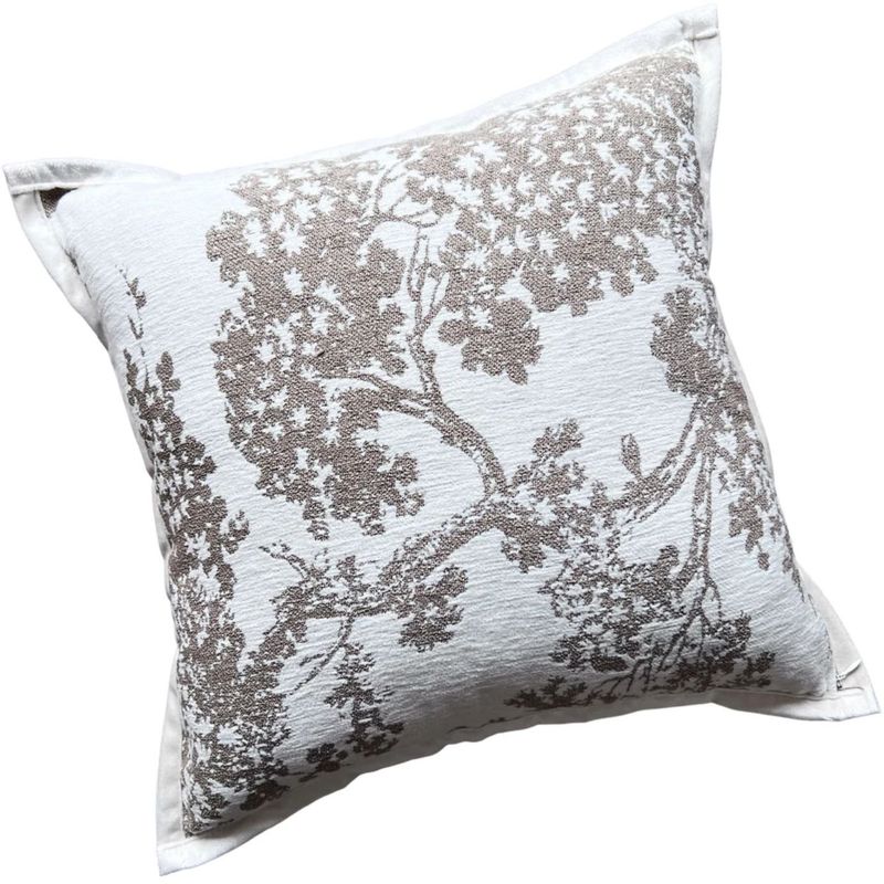 MANDIRHOME - Funda Cojín Terciopelo Pestaña Marsella Cuadrada