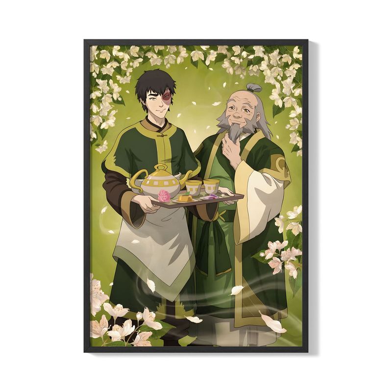 CREANGO - CUADRO POSTER AVATAR SUKO Y AIRON 33X43