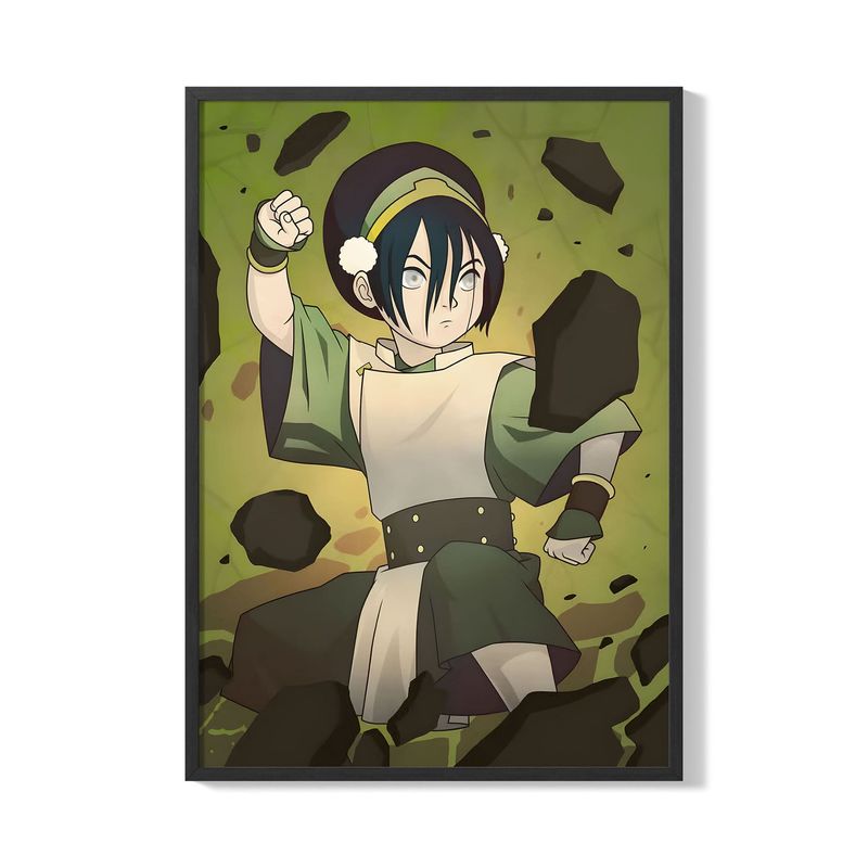 CREANGO - CUADRO POSTER AVATAR TOPH BEIFONG 33X43
