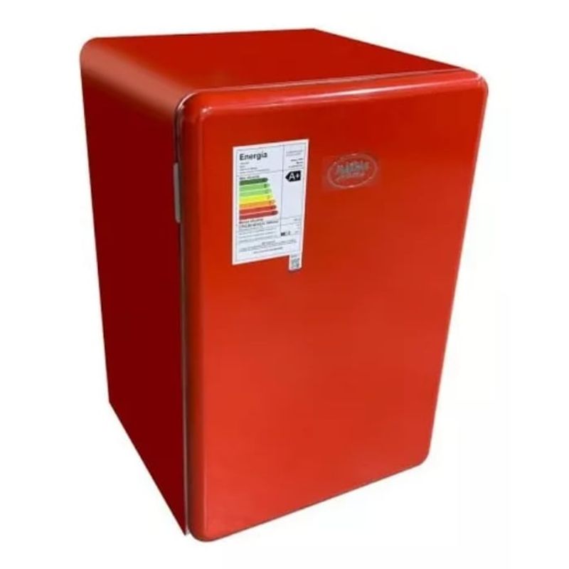 MAIGAS - Refrigerador Frigobar Maigas Retro Rojo 116 Lts.