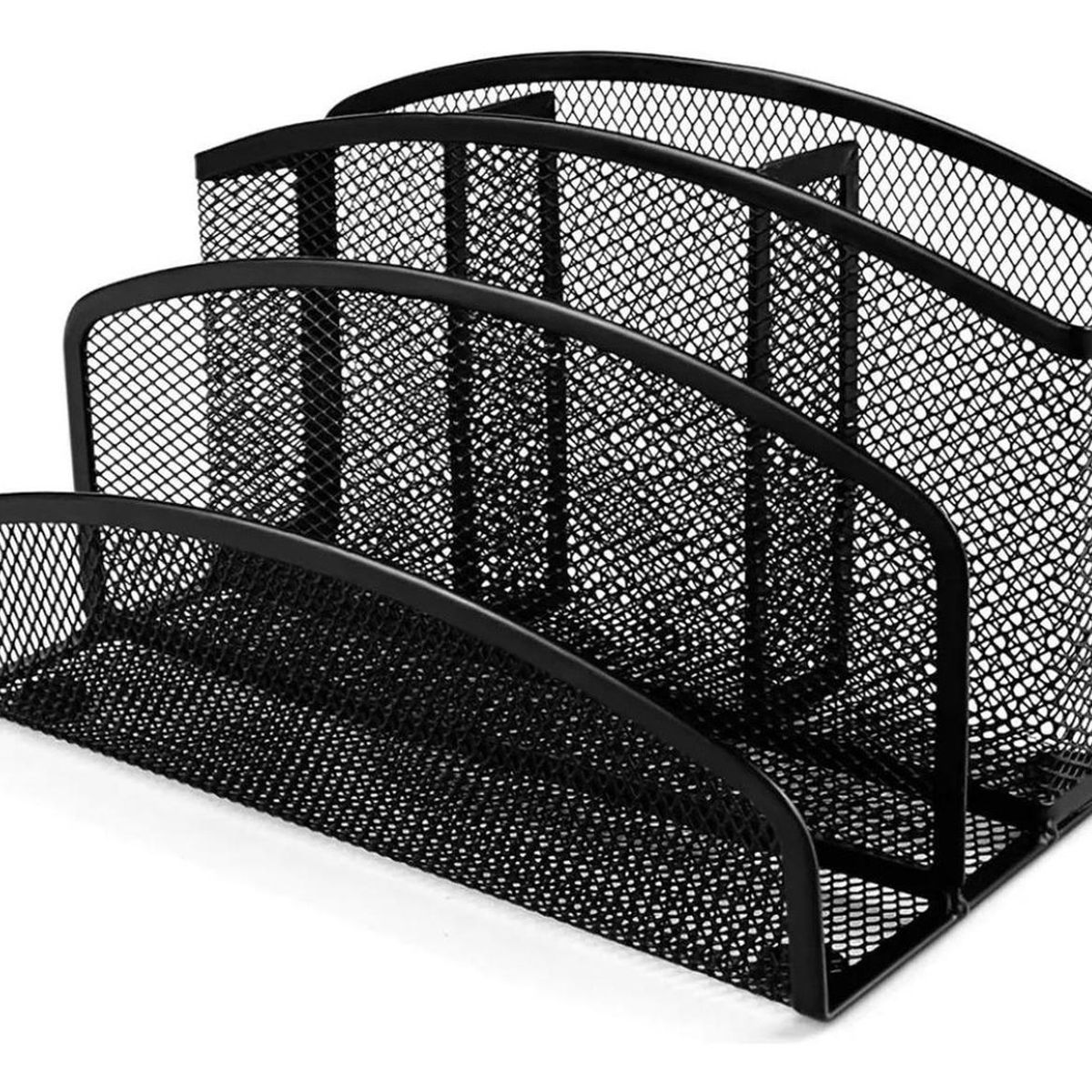 IMPORTCLICK - Organizador Portalápices Metal Escritorio Multifuncional 14x22x12.5 CM IMPORTCLICK