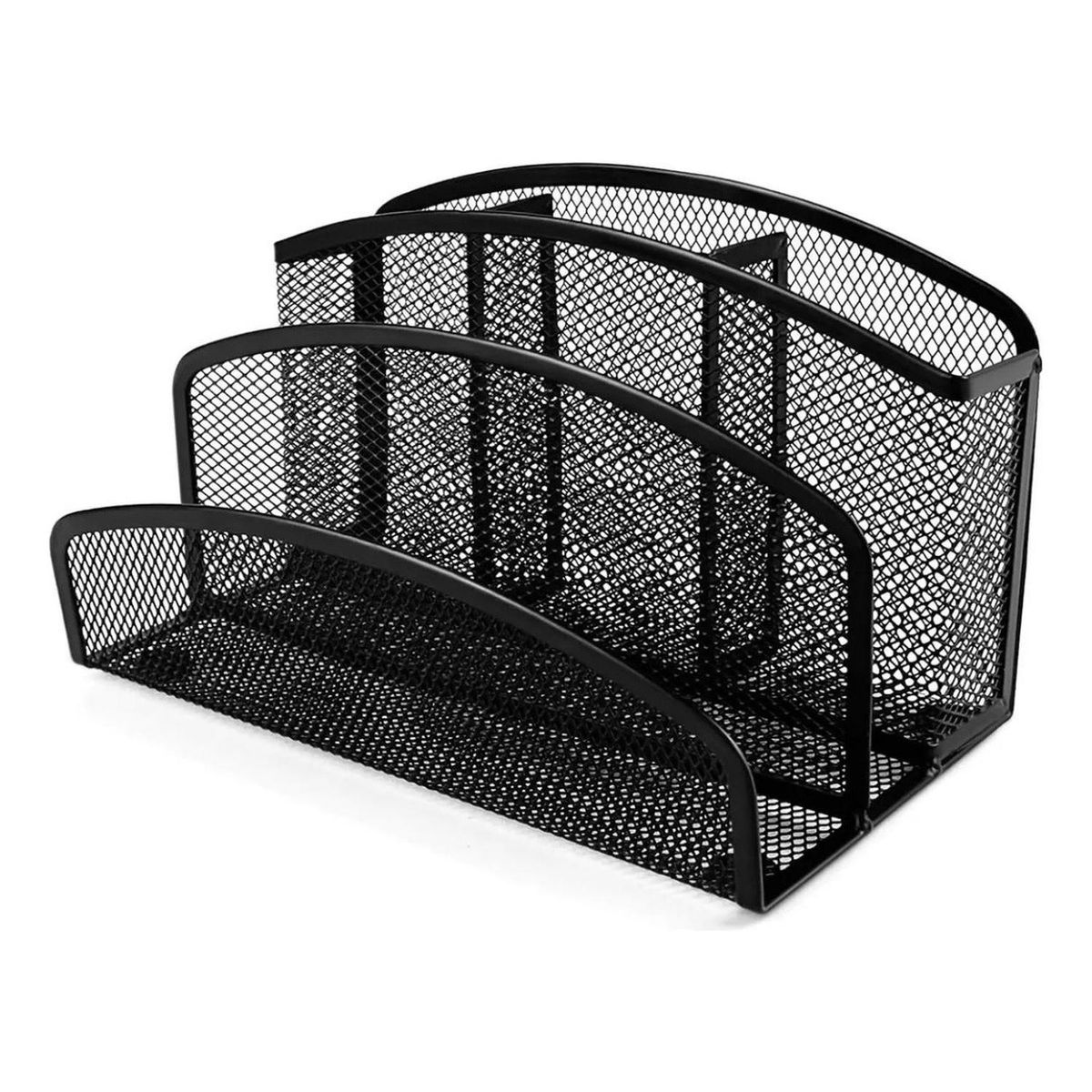 IMPORTCLICK - Organizador Portalápices Metal Escritorio Multifuncional 14x22x12.5 CM IMPORTCLICK