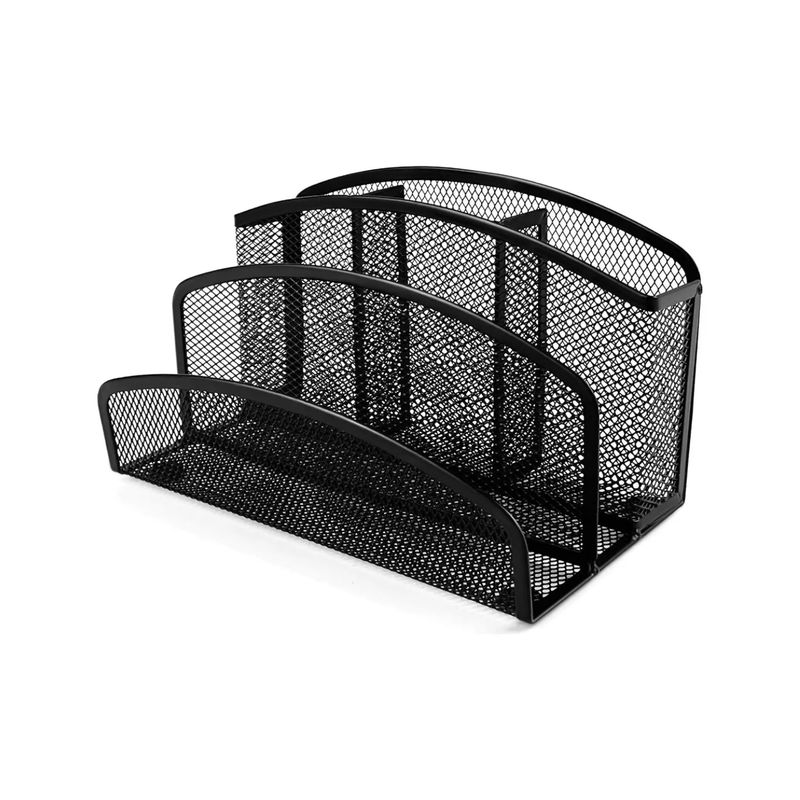 IMPORTCLICK - Organizador Portalápices Metal Escritorio Multifuncional 14x22x12.5 CM IMPORTCLICK