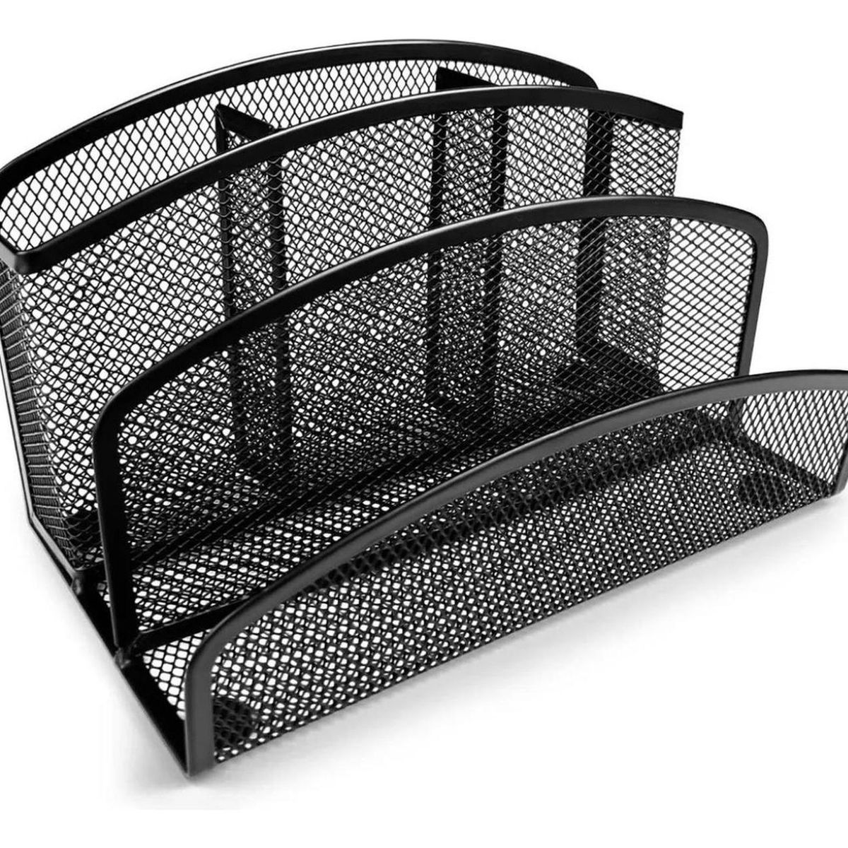 IMPORTCLICK - Organizador Portalápices Metal Escritorio Multifuncional 14x22x12.5 CM IMPORTCLICK