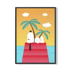 CREANGO - CUADRO POSTER SNOOPY 33X43 DISEÑO 1