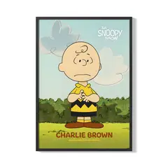 CREANGO - CUADRO POSTER CHARLIE BRAWN SNOPY 33X43