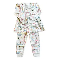 LITTLE BEE - Pijama largo niña SUMMER