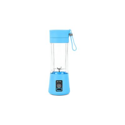 Imagen 2 del producto Batidora Licuadora Juguera Portátil USB Recargable 400 ML Celeste