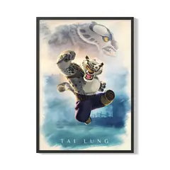 CREANGO - CUADRO POSTER KUNG FU PANDA TAI LUNG 33X43