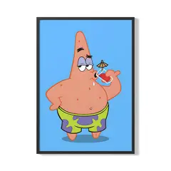 CREANGO - CUADRO POSTER BOB ESPONJA PATRICIO 33X43